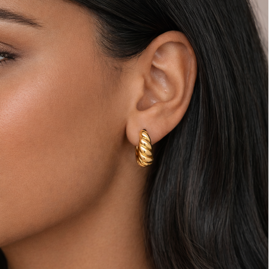 Croissant Earrings