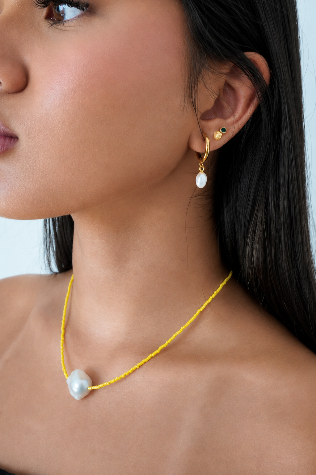 Coron Necklace Dilaw