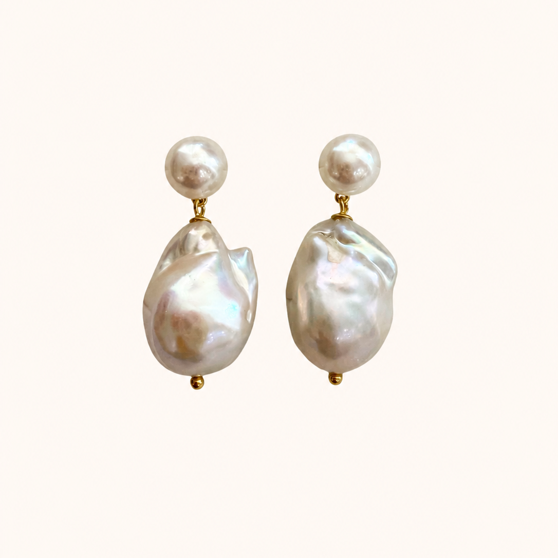 Luha Baroque Drop Earrings