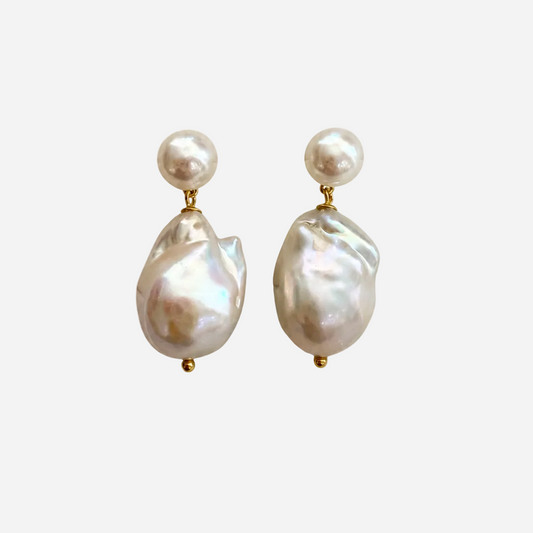 Luha Baroque Drop Earrings