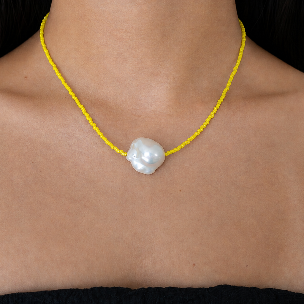 Coron Necklace Dilaw