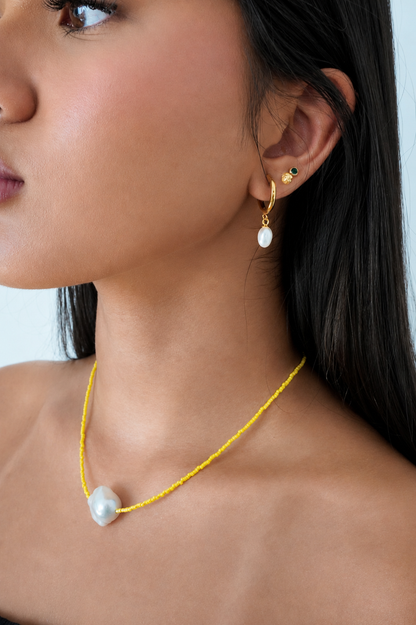 Coron Necklace Dilaw