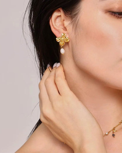 Bloom Drop Earrings