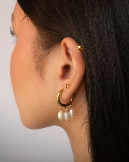 Narra Pearl Earrings