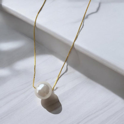Amihan Floating Pearl Necklace